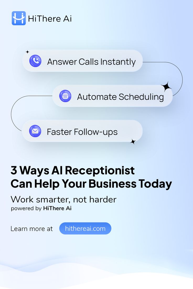 AI Receptionist interface